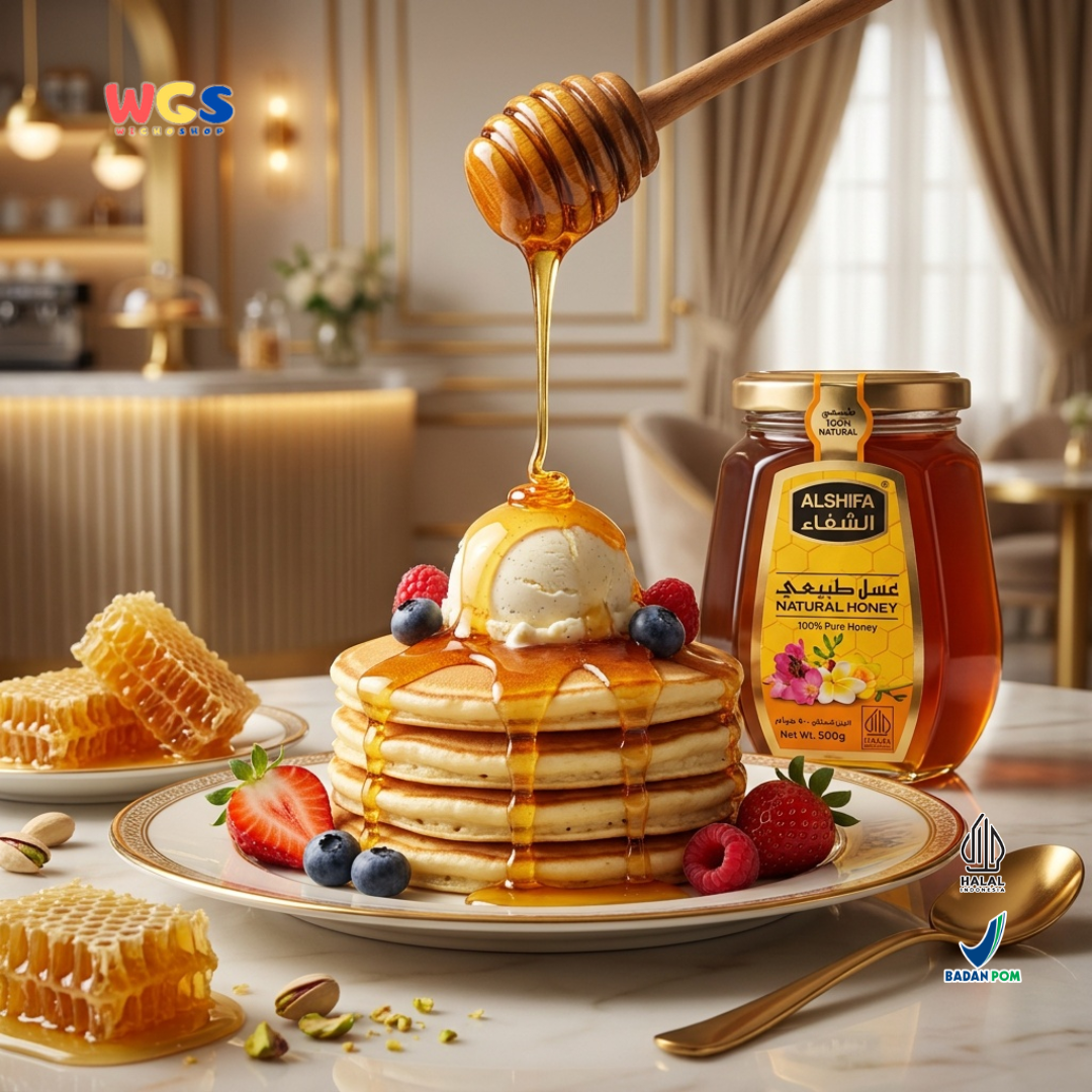 Alshifa Natural Pure Premium Natural Honey Authentic &amp; Distinct 500g