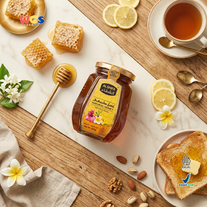 Alshifa Natural Pure Premium Natural Honey Authentic &amp; Distinct 500g