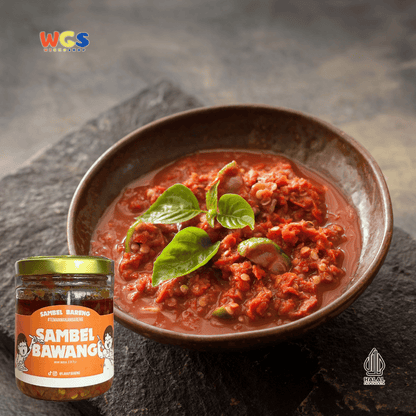 BARENG Sambel Bawang 110gr – Sambal Bawang Pedas Gurih, Praktis Siap Santap, Teman Makan Bareng