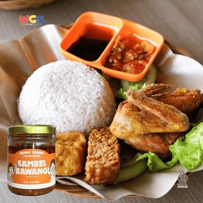 BARENG Sambel Bawang 110gr – Sambal Bawang Pedas Gurih, Praktis Siap Santap, Teman Makan Bareng