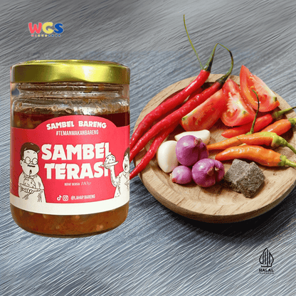 BARENG Sambel Terasi 110gr – Sambal Terasi Autentik, Pedas Nendang, Teman Makan Bareng