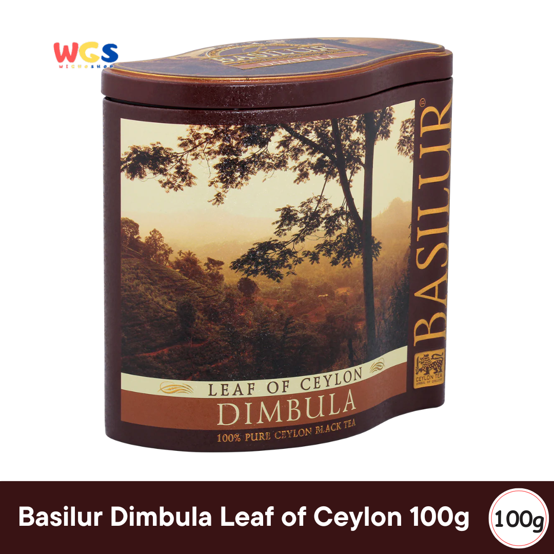 Basilur Leaf of Ceylon Dimbula 100g (Teh Hitam Daun Ceylon Asli Premium dari Sri Lanka)