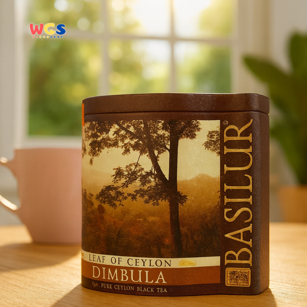 Basilur Leaf of Ceylon Dimbula 100g (Teh Hitam Daun Ceylon Asli Premium dari Sri Lanka)