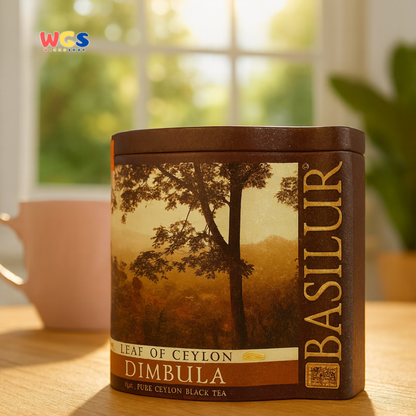 Basilur Leaf of Ceylon Dimbula 100g (Teh Hitam Daun Ceylon Asli Premium dari Sri Lanka)
