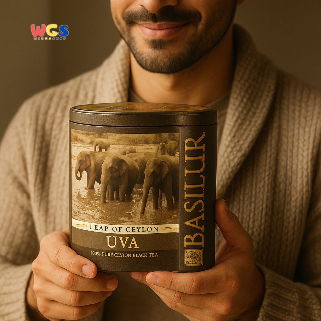 Basilur Leaf of Ceylon UVA 100g (Teh Hitam Ceylon Premium Daun Asli Sri Lanka)