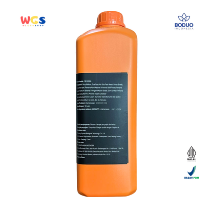 BODUO Aromatic Caramel Milk Flavored Beverage Concentrated 2L | Syrup Karamel Susu