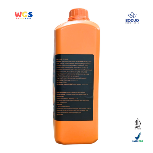BODUO Kumquat Syrup Concentrated 2L – Sirup Rasa Jeruk Imlek Segar untuk Minuman & Dessert