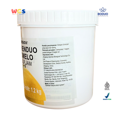 BODUO LIZHENDUO Pomelo Pulp Jam 1.2kg | Bahan Dasar Minuman Kekinian Rasa Jeruk Bali