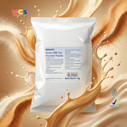 Boduo Milk Tea Flavored Powder Dairy Creamer Low Fat 1kg - Contemporary Drinks, Thai Tea and Dessert