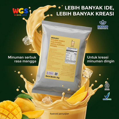 BODUO Mango Flavored Powder 1kg – Halal and BPOM