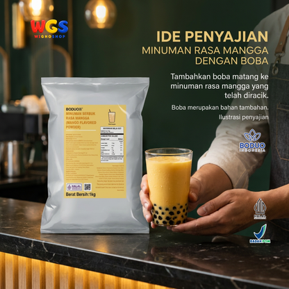 BODUO Mango Flavored Powder 1kg – Halal and BPOM