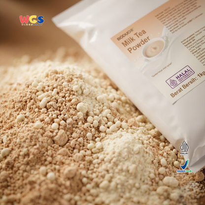 BODUO Milk Tea Powder 1kg – Bubuk Teh Susu Premium untuk Minuman Cafe & Thai Tea