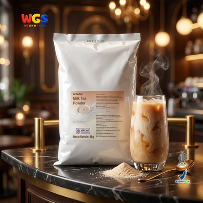 BODUO Milk Tea Powder 1kg – Ready-to-Brew, Creamy Cafe-Style Milk Tea Drink Powder