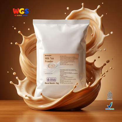 BODUO Milk Tea Powder 1kg – Ready-to-Brew, Creamy Cafe-Style Milk Tea Drink Powder