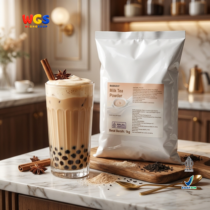 BODUO Milk Tea Powder 1kg – Ready-to-Brew, Creamy Cafe-Style Milk Tea Drink Powder