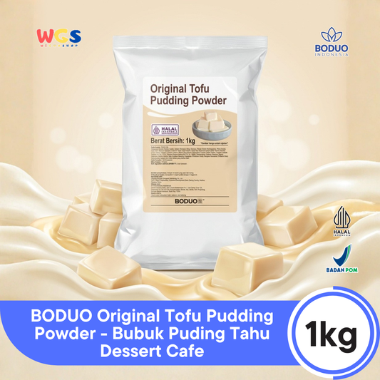 BODUO Original Tofu Pudding Powder 1kg – Soft Tofu Pudding Powder for Modern Desserts