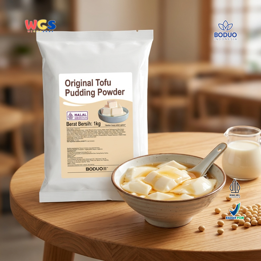 BODUO Original Tofu Pudding Powder 1kg – Soft Tofu Pudding Powder for Modern Desserts