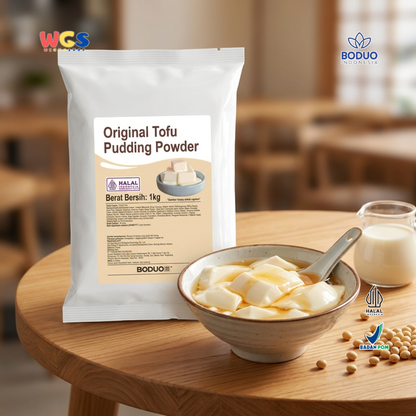 BODUO Original Tofu Pudding Powder 1kg – Soft Tofu Pudding Powder for Modern Desserts