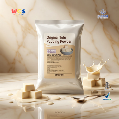 BODUO Original Tofu Pudding Powder 1kg – Soft Tofu Pudding Powder for Modern Desserts