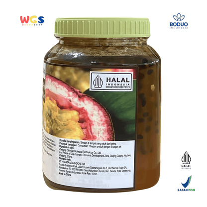 BODUO Passion Fruit Flavored Jam 1kg – Selai Buah Markisa Asli, Segar & Serbaguna