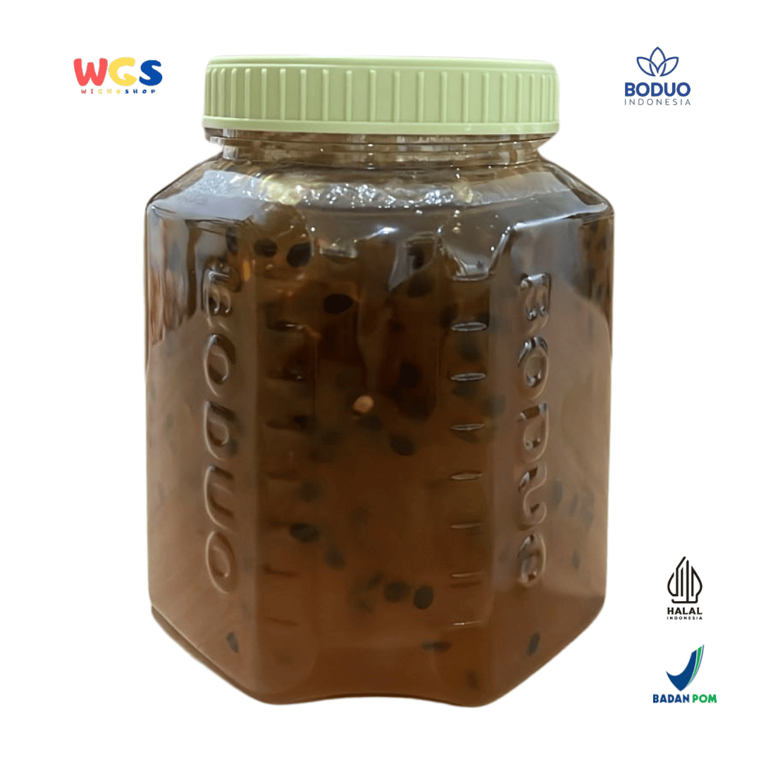 BODUO Passion Fruit Flavored Jam 1kg – Selai Buah Markisa Asli, Segar & Serbaguna