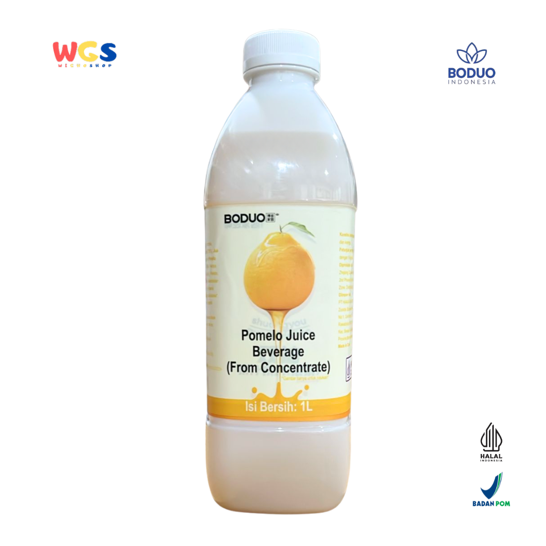 BODUO Pomelo Juice Beverage Concentrate 1L - Sirup Jeruk Bali Segar untuk Minuman Modern
