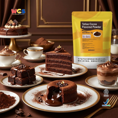 BODUO Tetiao Cocoa Flavored Powder 1 kg – Premium Quality Chocolate Flavored Powder