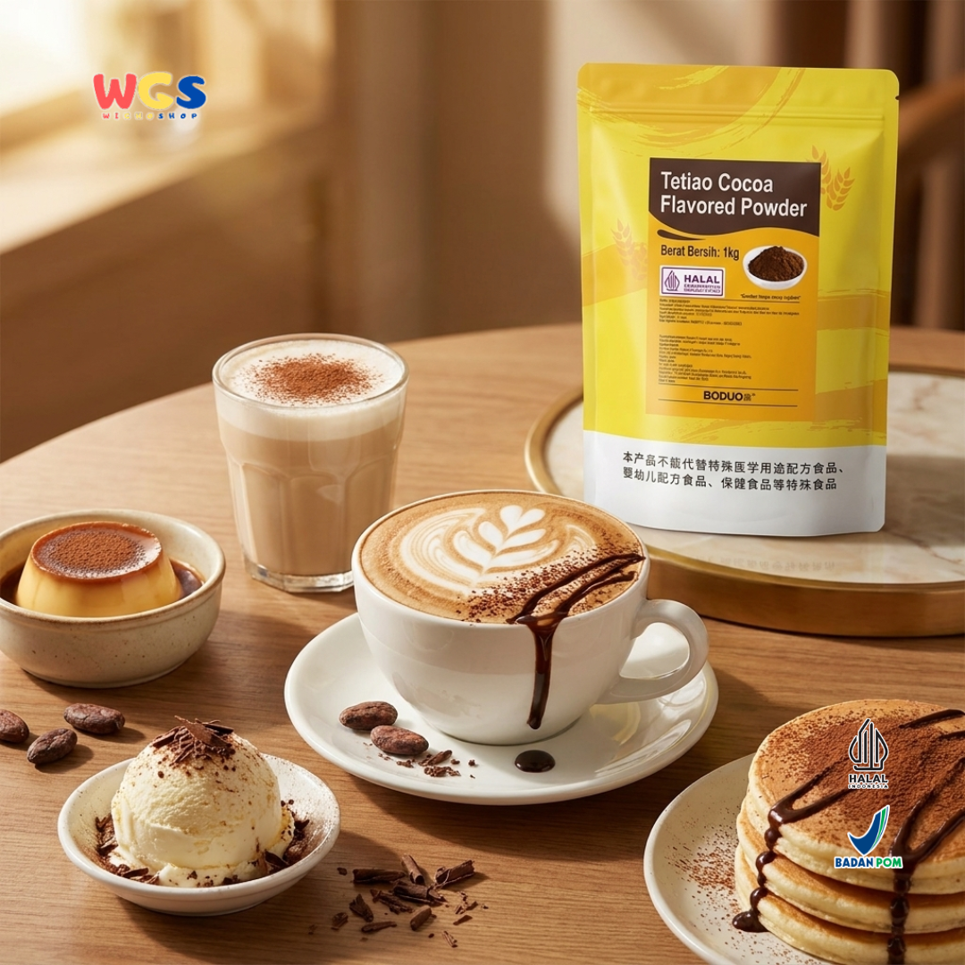 BODUO Tetiao Cocoa Flavored Powder 1 kg – Premium Quality Chocolate Flavored Powder