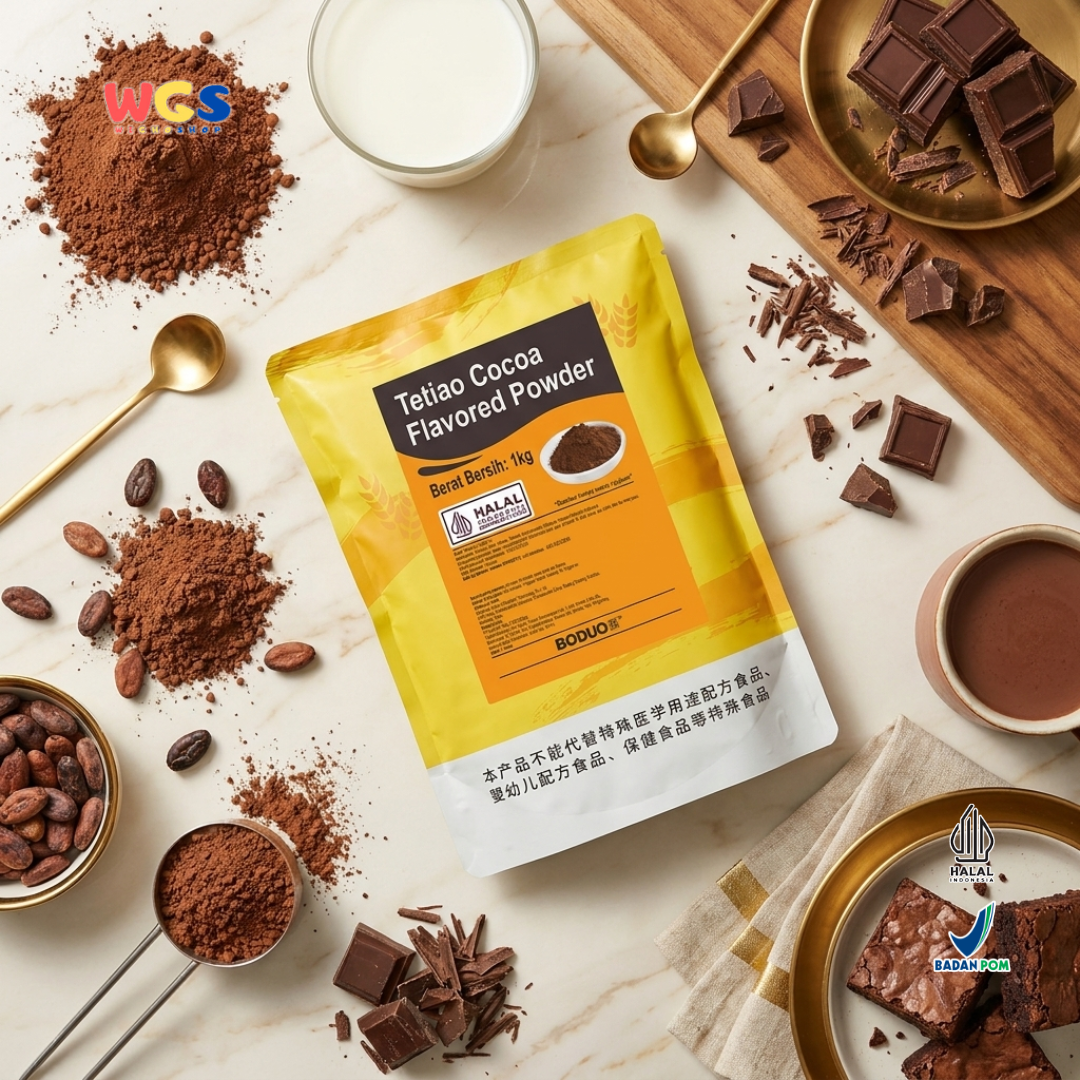 BODUO Tetiao Cocoa Flavored Powder 1 kg – Premium Quality Chocolate Flavored Powder