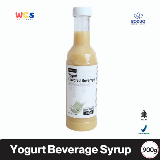 BODUO Yogurt Flavored Syrup 900g - Sirup Rasa Yogurt Creamy Segar untuk Minuman & Dessert