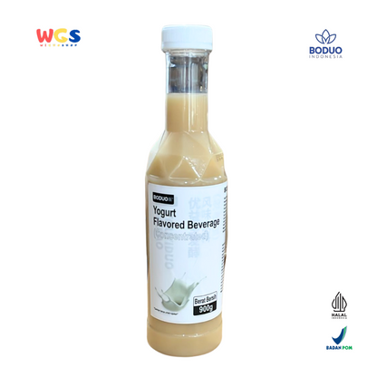 BODUO Yogurt Flavored Syrup 900g - Sirup Rasa Yogurt Creamy Segar untuk Minuman & Dessert