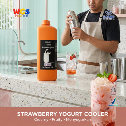 BODUO Yogurt Flavored Syrup 2L – Premium Yogurt Flavored Syrup for Contemporary Drinks and Desserts