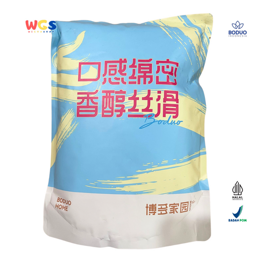 BODUO Matcha Soft Serve Ice Cream Powder 1kg – Bubuk Es Krim Lembut Rasa Matcha Premium