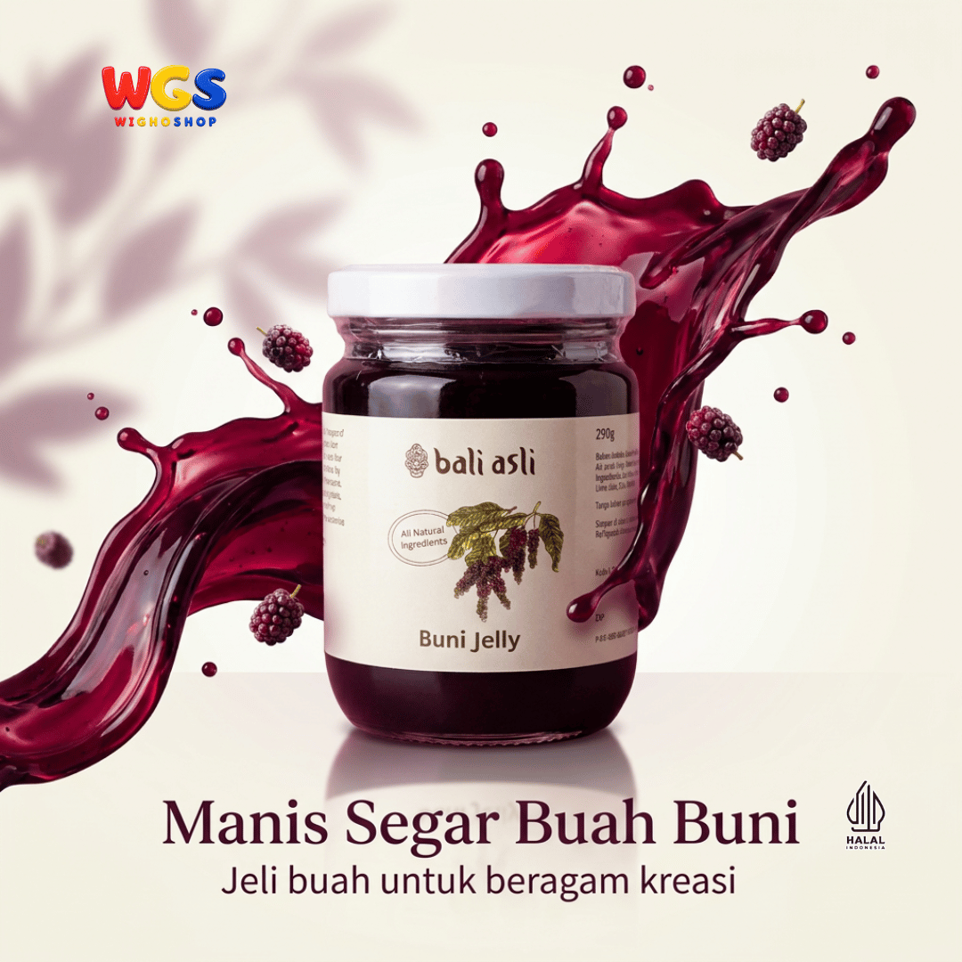 Bali Asli Buni Jelly 290g - Selai Buah Buni Alami Tanpa Pengawet