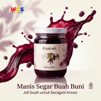Bali Asli Buni Jelly 290g - Selai Buah Buni Alami Tanpa Pengawet