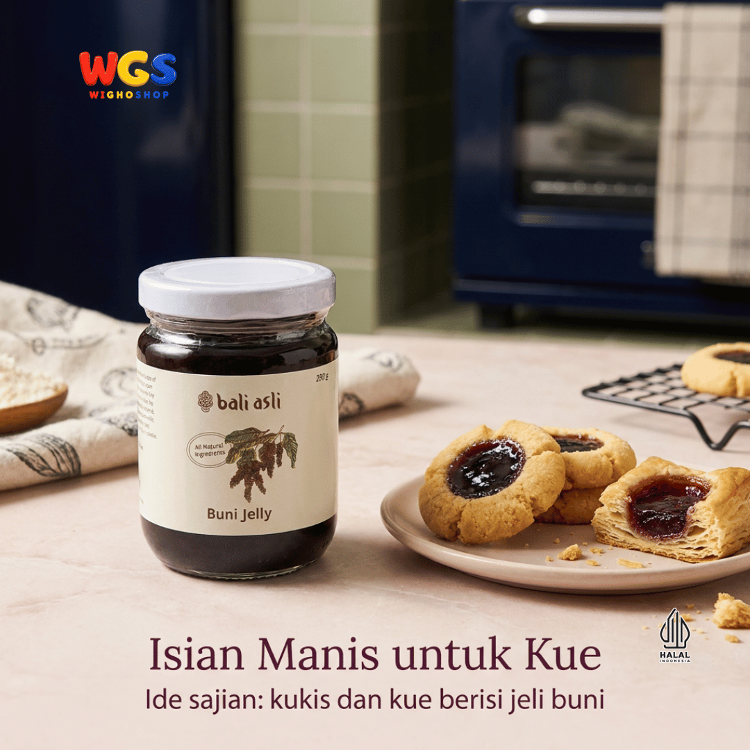 Bali Asli Buni Jelly 290g - Selai Buah Buni Alami Tanpa Pengawet
