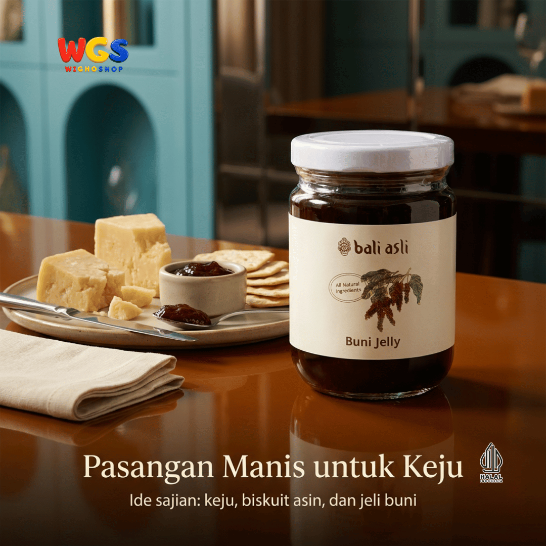 Bali Asli Buni Jelly 290g - Selai Buah Buni Alami Tanpa Pengawet