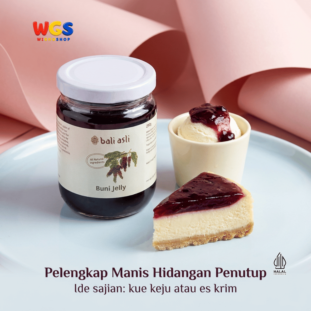 Bali Asli Buni Jelly 290g - Selai Buah Buni Alami Tanpa Pengawet