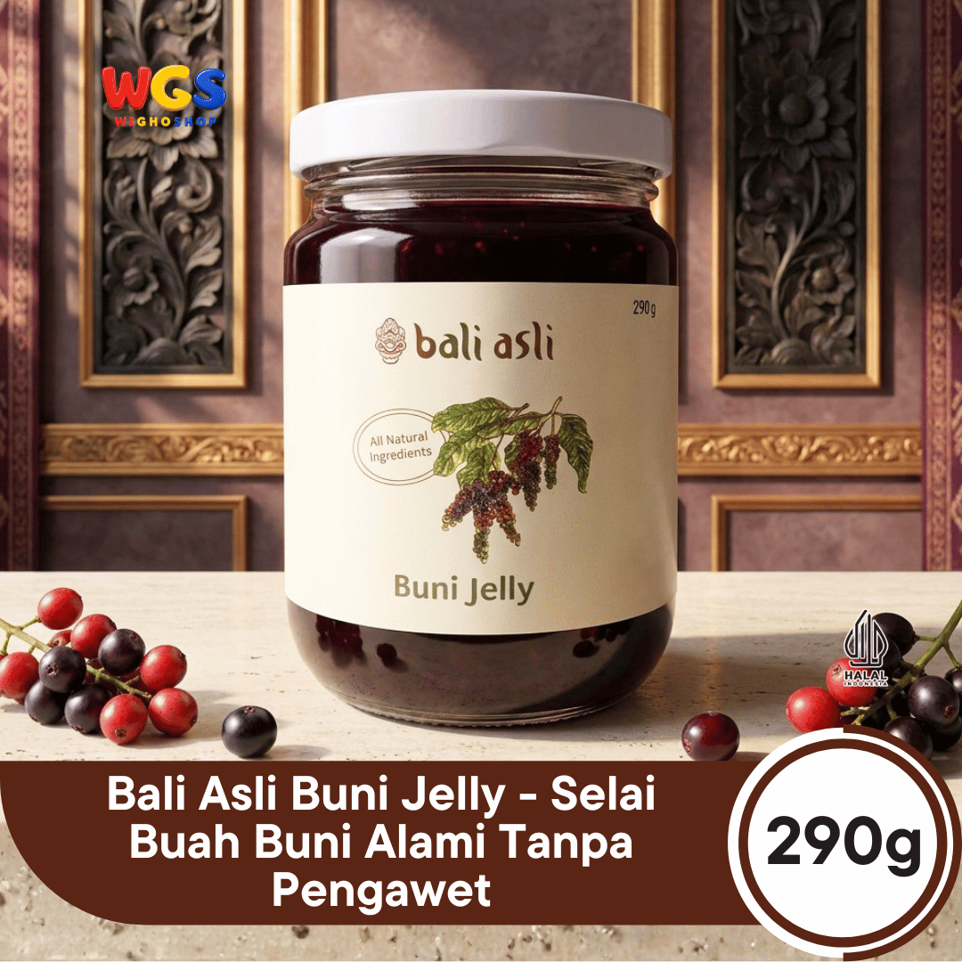 Bali Asli Buni Jelly 290g - Selai Buah Buni Alami Tanpa Pengawet