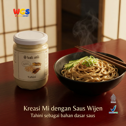 Bali Asli Tahini 230g - Pasta Wijen Panggang Alami Tanpa Gula Tambahan dan Pengawet
