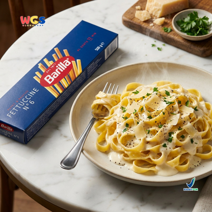 Barilla Fettuccine No. 6 Pasta 500g – Premium Italian Pasta for Creamy Sauces &amp; Special Dishes