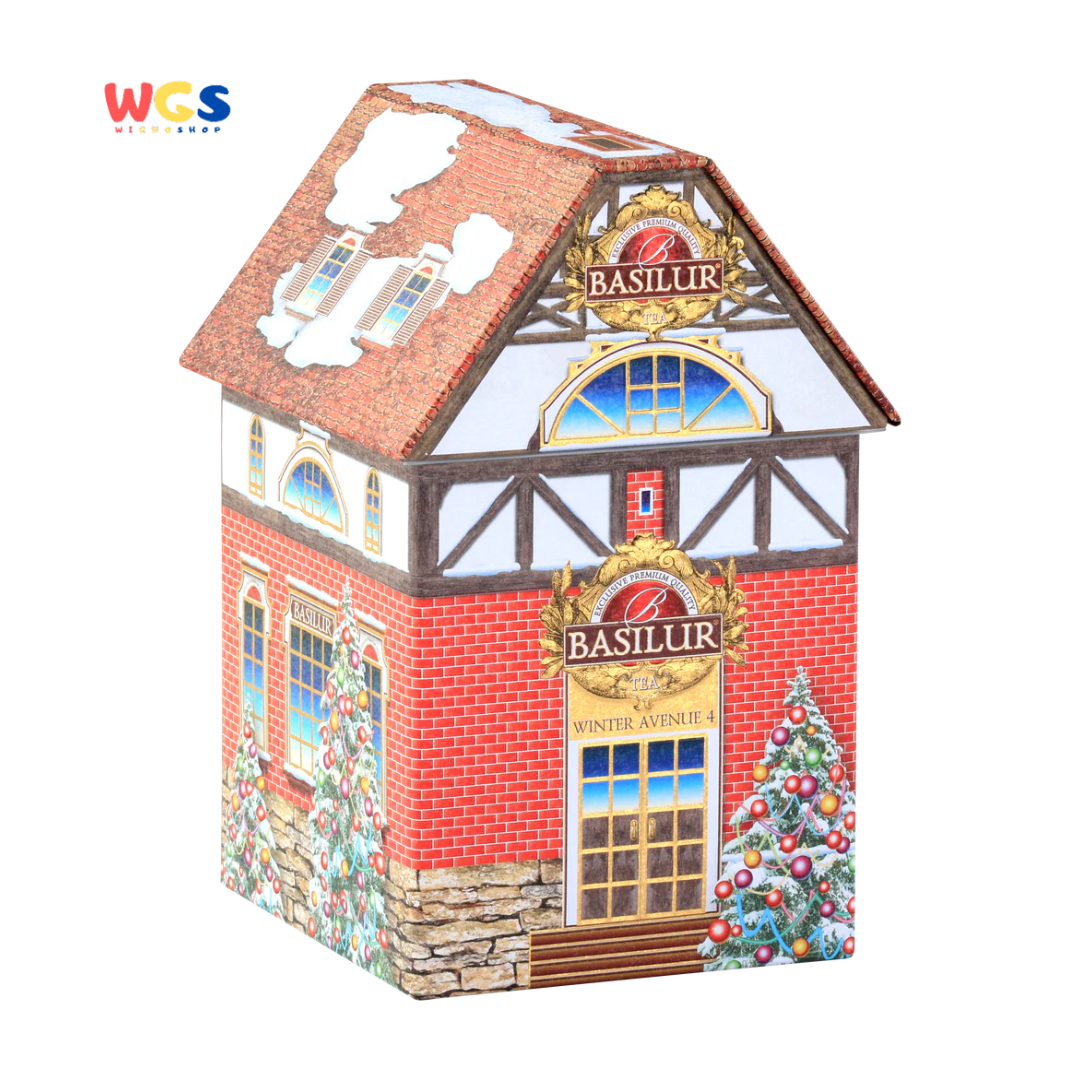 Basilur Ceylon Black Tea Premium Tin 100g - Tea House Collection Winter Avenue 4