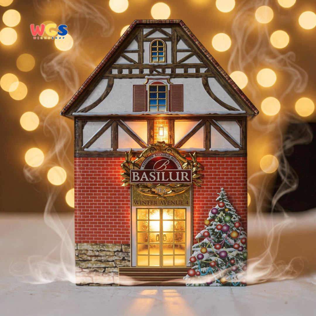 Basilur Ceylon Black Tea Premium Tin 100g - Tea House Collection Winter Avenue 4