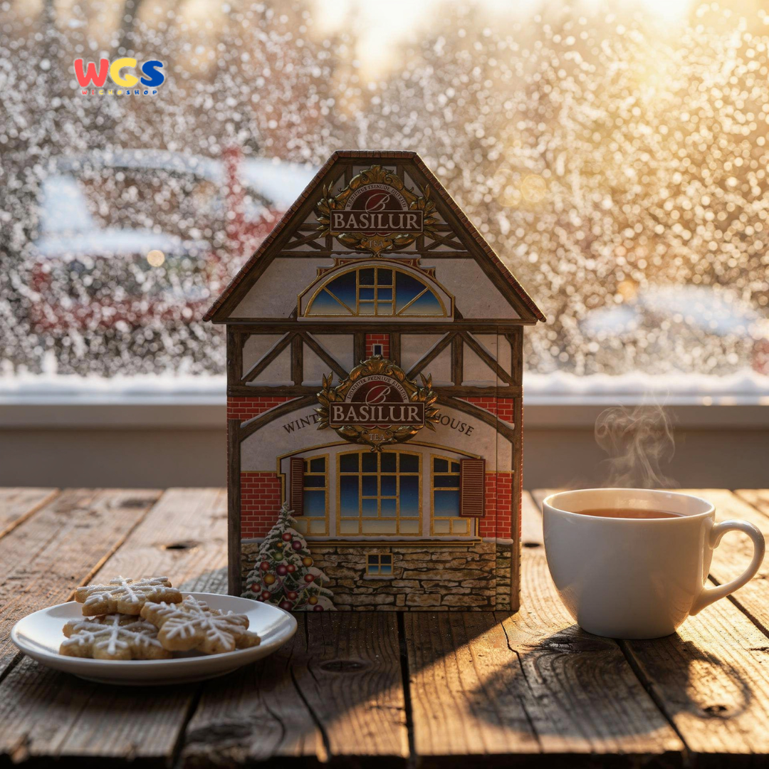 Basilur Ceylon Black Tea Premium Tin 100g - Tea House Collection Winter Avenue 4