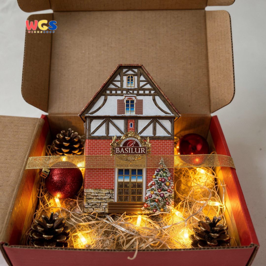 Basilur Ceylon Black Tea Premium Tin 100g - Tea House Collection Winter Avenue 4