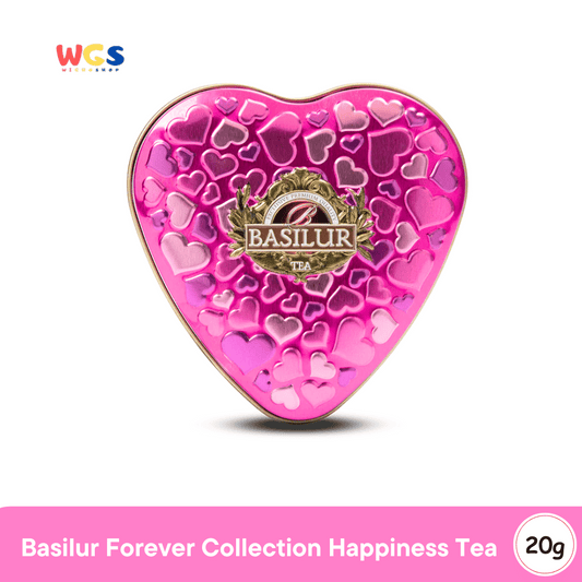 Basilur Forever Collection Happiness Tea 20g – Heart Tin Premium Green Tea