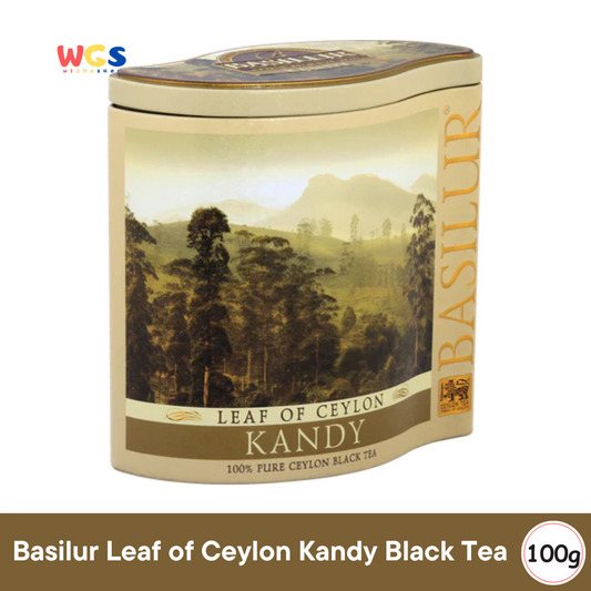 Basilur Leaf of Ceylon Kandy Black Tea 100g – Teh Hitam Premium Sri Lanka