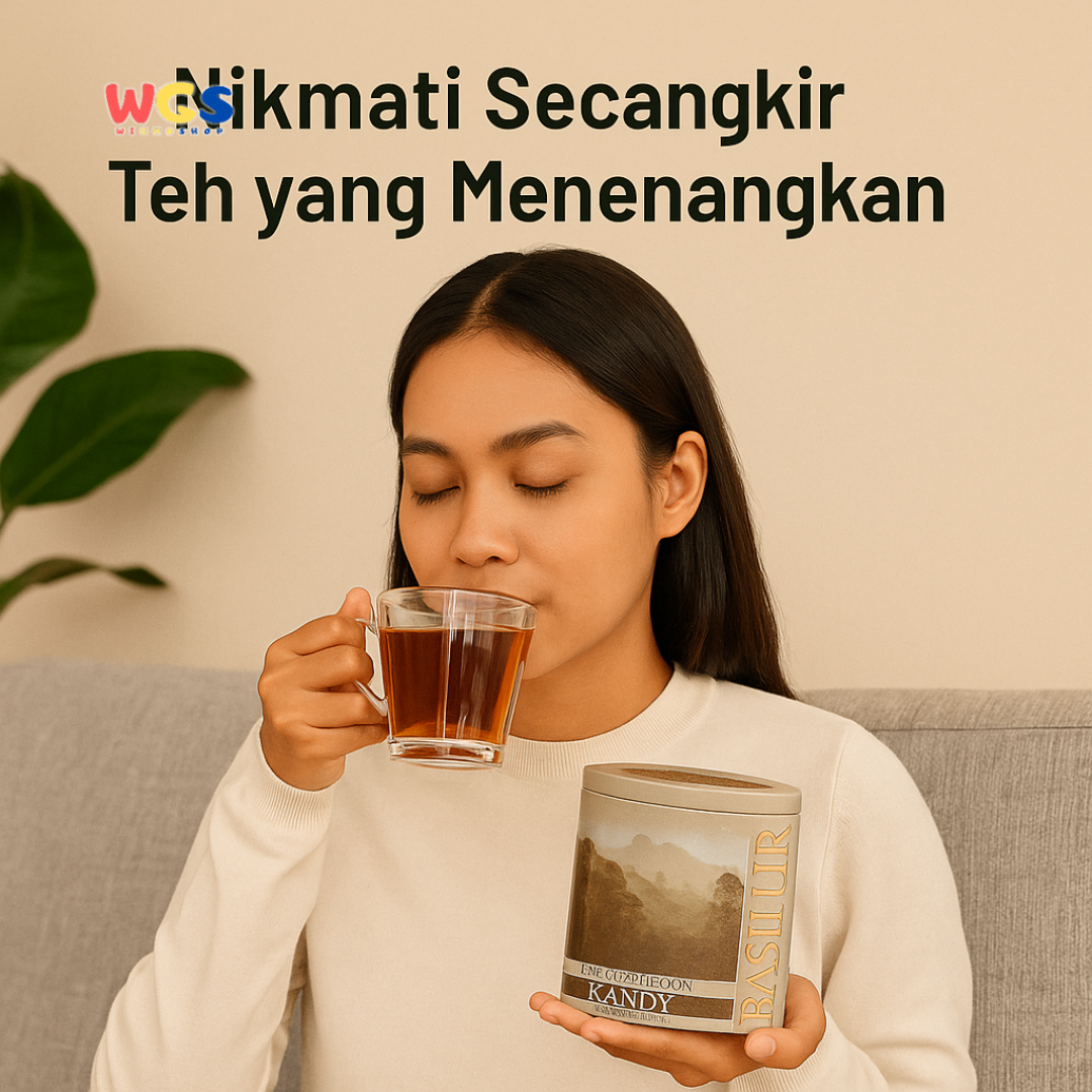 Basilur Leaf of Ceylon Kandy Black Tea 100g – Teh Hitam Premium Sri Lanka