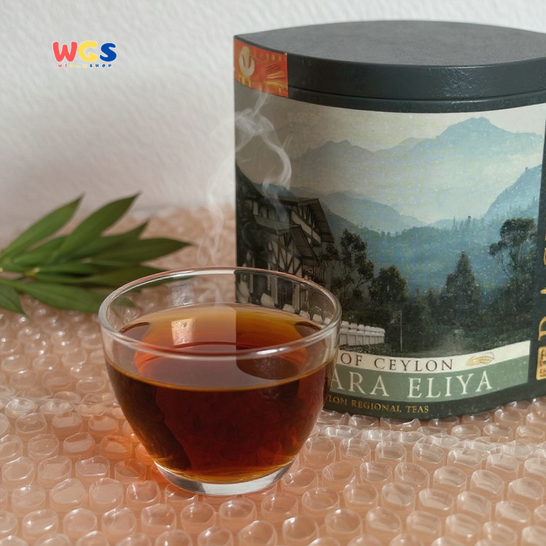 Basilur Leaf of Ceylon Nuwara Eliya 100g (Teh Hitam Ceylon Murni Premium dari Sri Lanka)