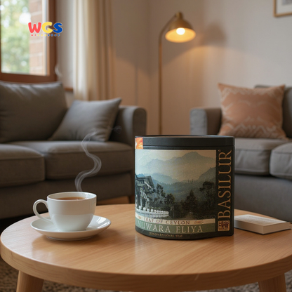 Basilur Leaf of Ceylon Nuwara Eliya 100g (Teh Hitam Ceylon Murni Premium dari Sri Lanka)